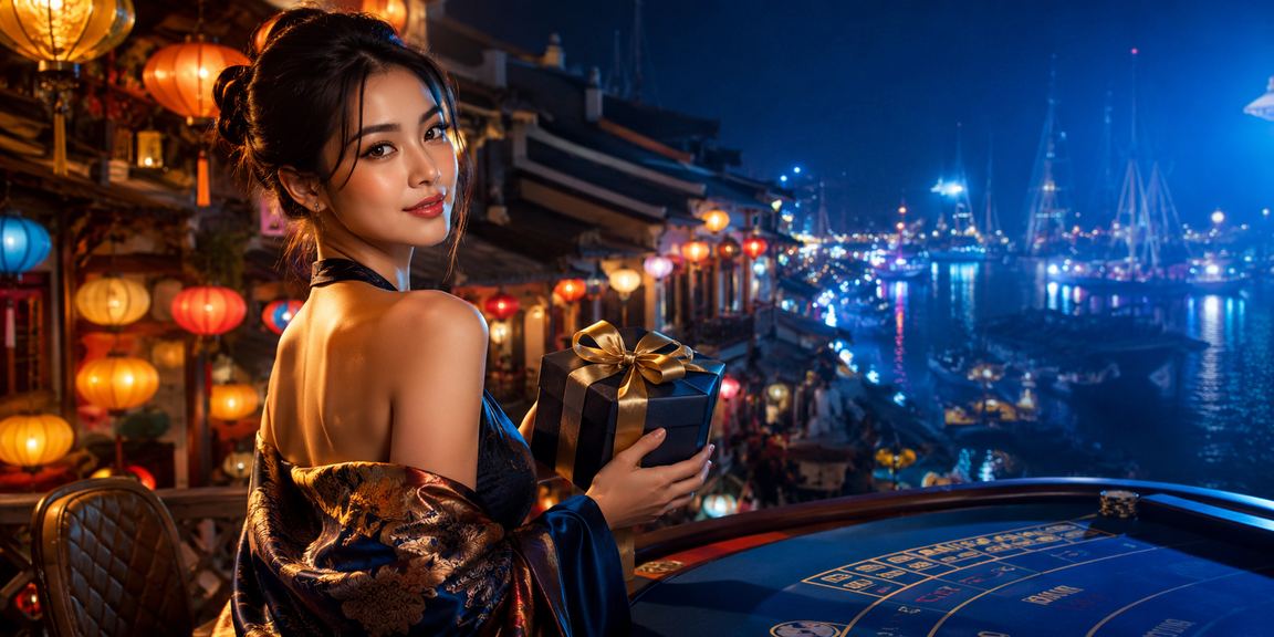 Người chơi Hà Nội tham gia bàn Baccarat cao cấp trong không khí lễ hội đèn lồng